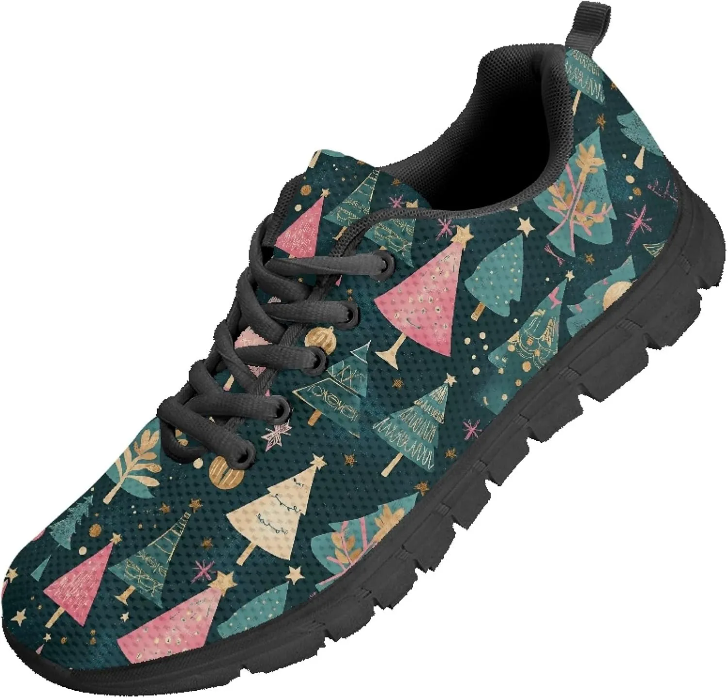 Womens Sports Tennis Shoes Running Causal Shoe Teen Girls Outdoor Travel Sneakers Walking Low Heel Lace up Breathable Lightweight
