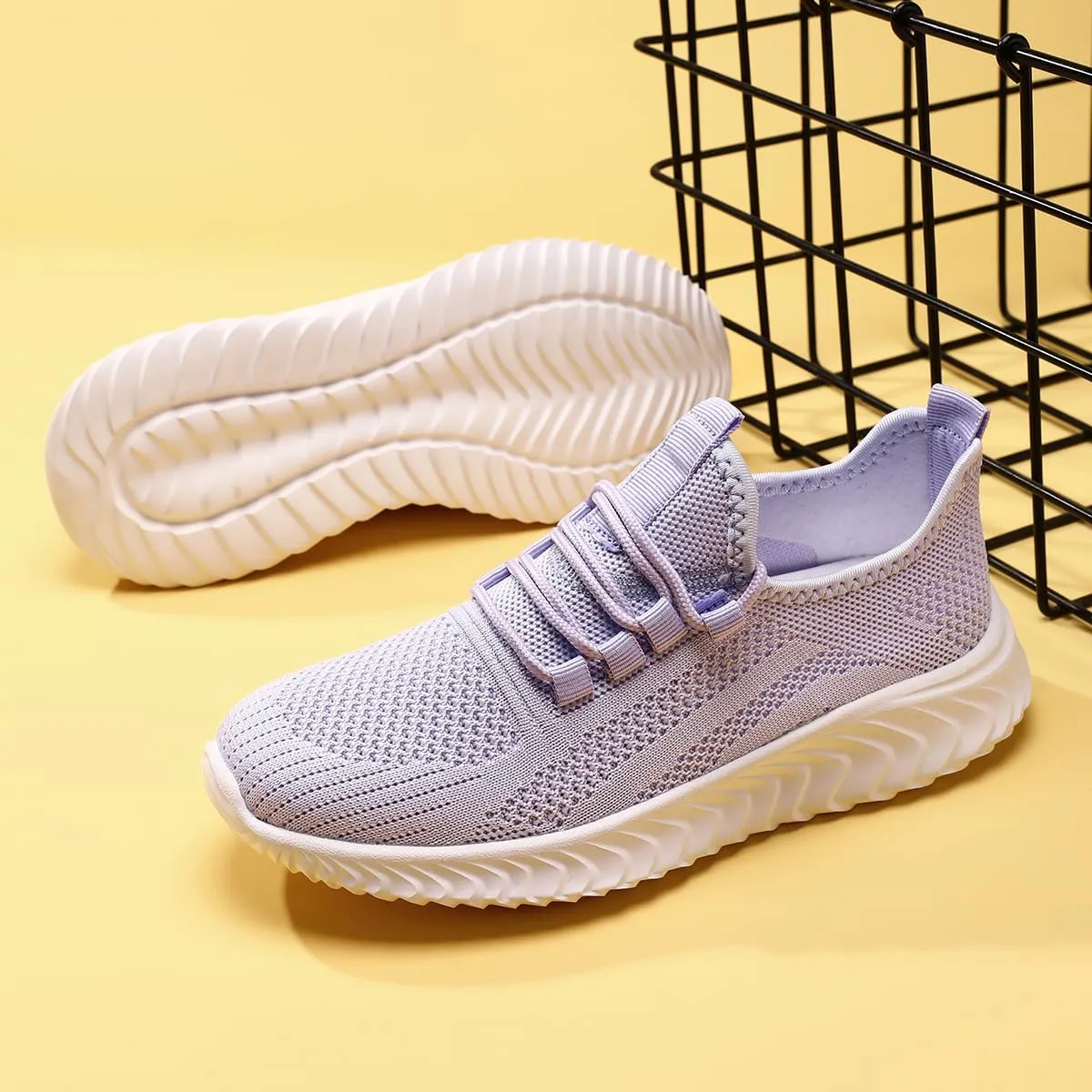 Womens Walking Shoes Casual Slip On Tennis Running Shoes Lightweight Breathable Non Slip Workout Athletic Gym Cross Training Sneakers