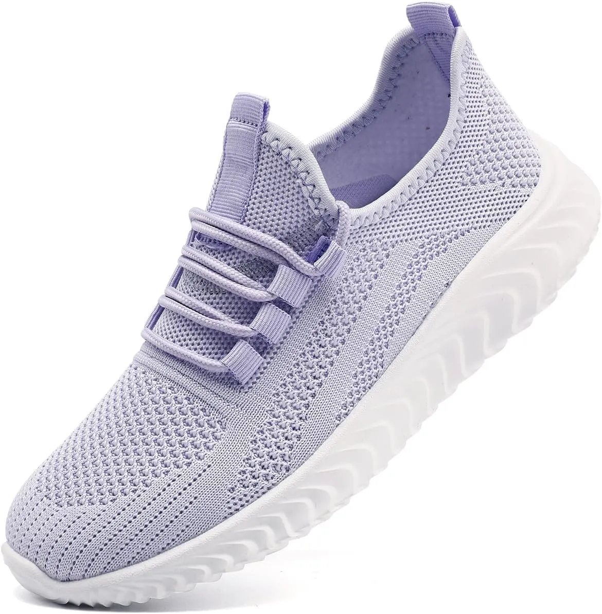 Womens Walking Shoes Casual Slip On Tennis Running Shoes Lightweight Breathable Non Slip Workout Athletic Gym Cross Training Sneakers