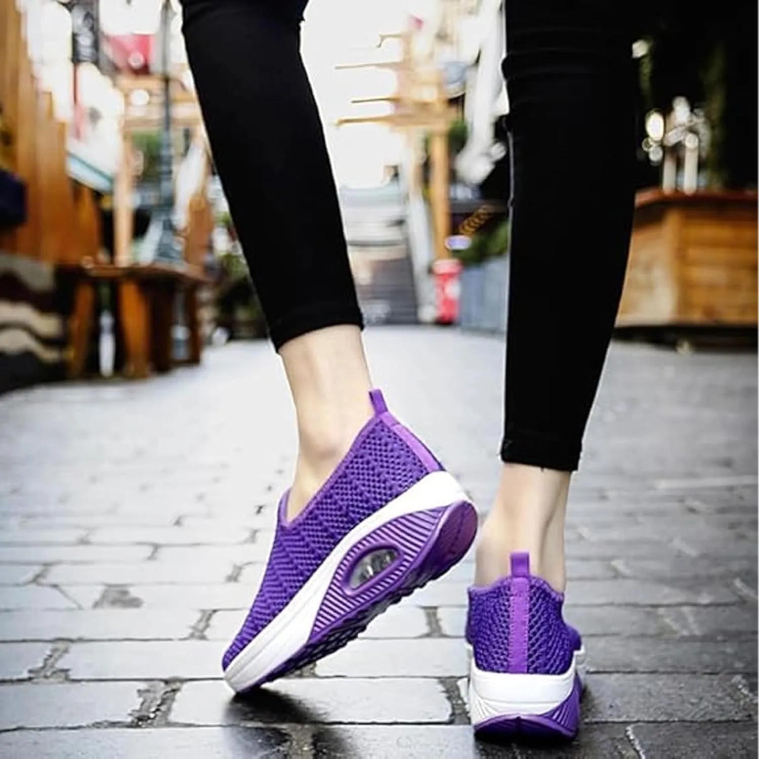 Women's Woven Orthopedic Breathable Soft Diabetic Shoes with Arch Support Anti-Skid Sports Shoes 2025 New