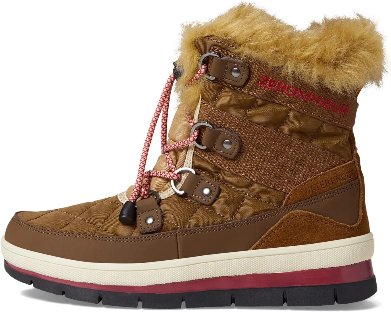 ZeroXposur Women's Montana Short Waterproof Snow Boots - Warm Winter Boots for Women