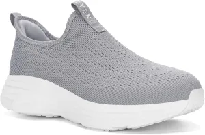 ZYEN Mens Walking Shoes Hands Free Non Slip Athletic Sneakers Lightweight Breathable Laceless Comfortable Tennis Sneakers Casual Travel Gym Work Shoe